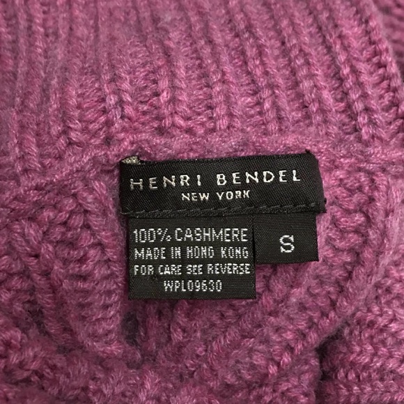 ❌❌SOLD❌❌ HENRI BENDEL 100% Cashmere Sweater XS S - Picture 8 of 8